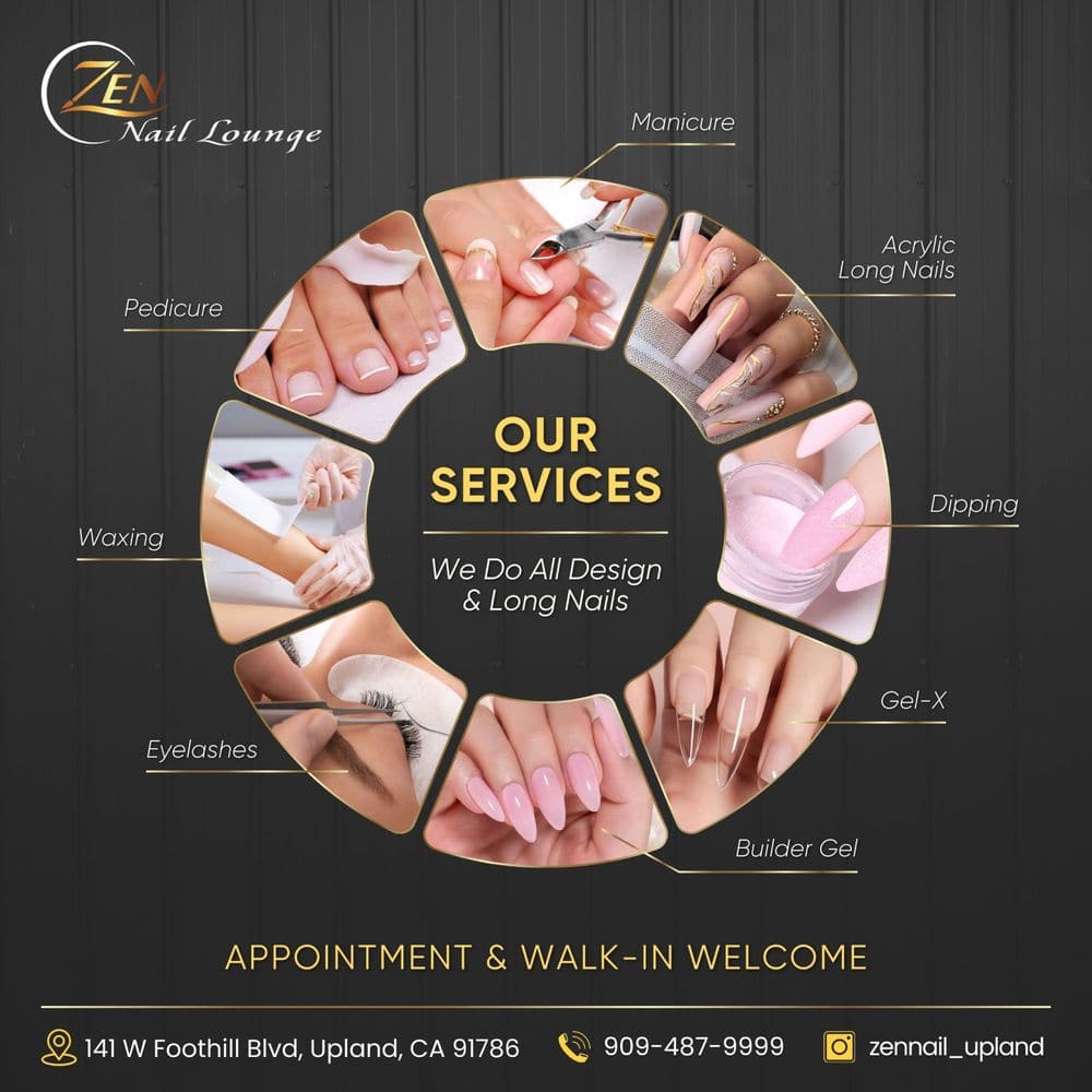 Stunning gel nail results at LeVon Nail Lounge, CA