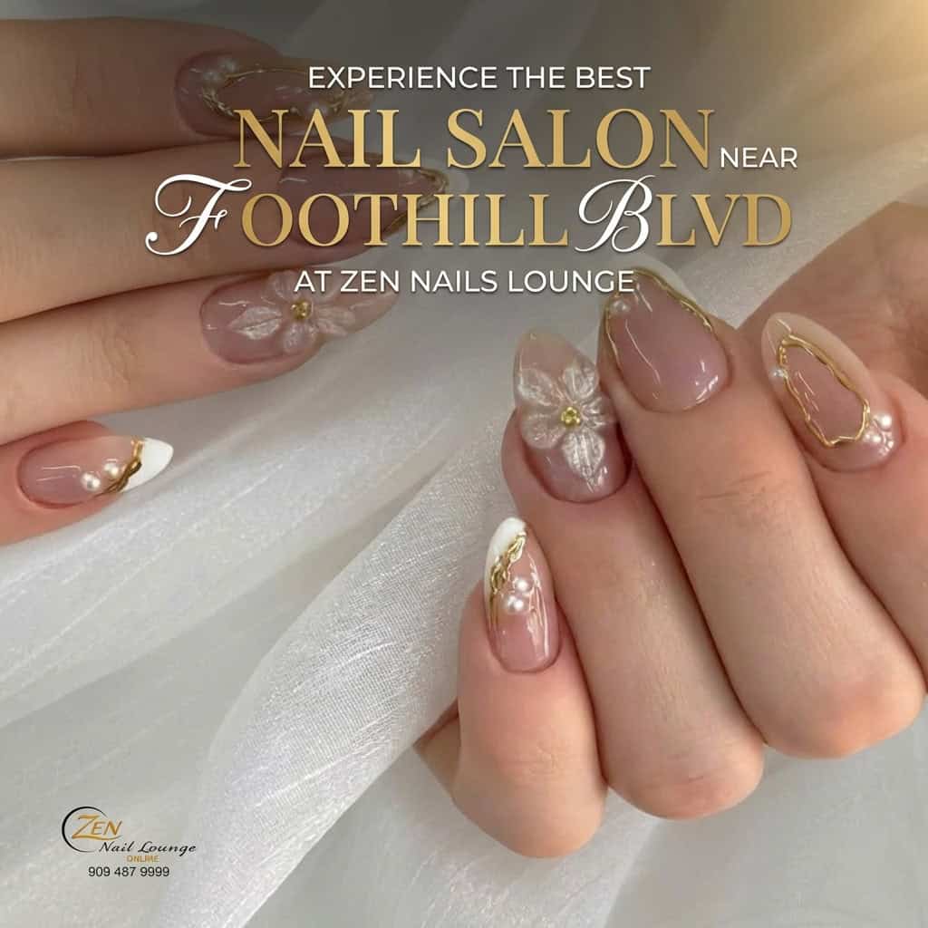 Experience the best nail salon near Foothill Blvd at Levon Nails Lounge